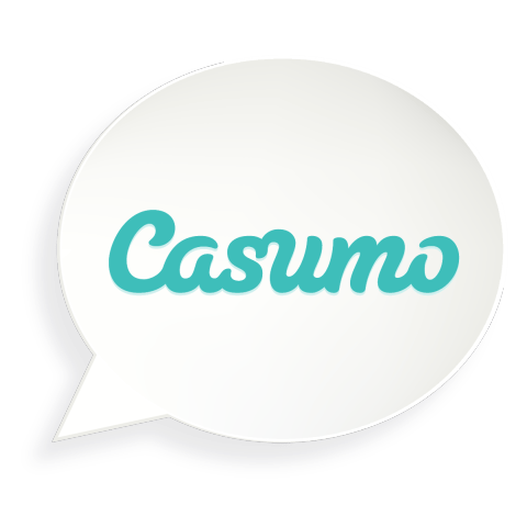Bulle de parole de Casumo parlant des termes et conditions
